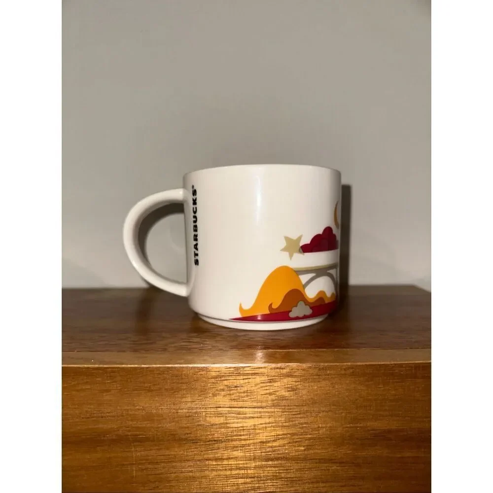 Starbucks Mug Nashville You Are Here 2017 14oz Coffee Cup White